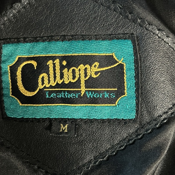 leather soft jacket ladies med/ Large really nice - Picture 4 of 7